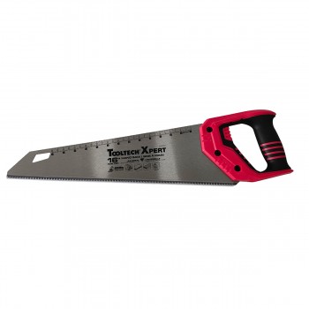 ToolTech Xpert Scie à main universelle 16 pouces (400 mm) 11TPI, échelle d'impression 3D