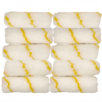 Toolway Tradition Recharge de rouleau à peinture 4 po x 10 mm - Paquet de 10