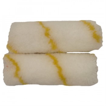 Toolway Tradition Recharge de rouleau à peinture acrylique, poils de 4 po x 10 mm - Paquet de 2