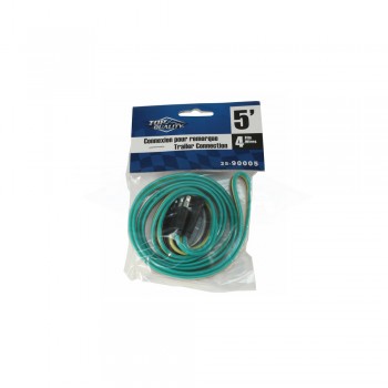 Top Quality Connexion de remorque à 4 voies 5 pieds.