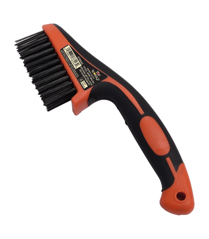 Top Works Heavy Duty Steel Wire Brush 8-1/2 in.