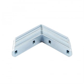 Tough Guard Corner brace 2-1/2 in. zinc rounded corners - Pack of 10