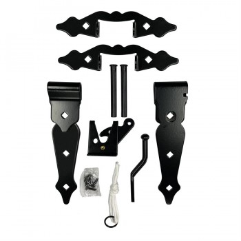 Tough Guard Ensemble de quincaillerie pour portail en bois - Robuste 8 po