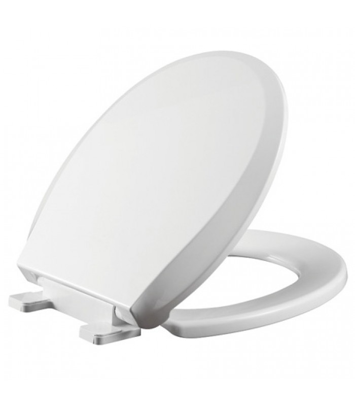 ToWo Toilet Seat Round with Cover White