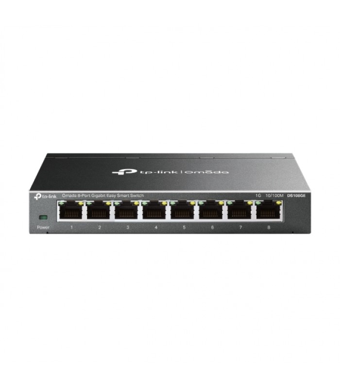 TP-Link DS108GE Omada Commutateur intelligent Gigabit Easy Smart Switch à 8 ports
