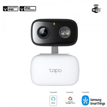Caméra de surveillance Wi-Fi TP-LINK - Intérieur/extérieur - Réusinée
