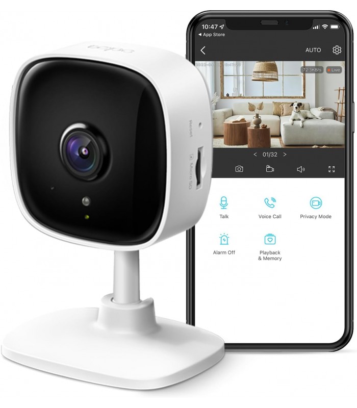 TP-Link Tapo 2K Indoor Home Security WiFi Camera C110