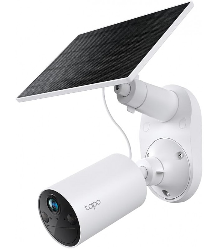 TP-Link Kit de caméra de sécurité solaire Tapo avec batterie sans fil 2K avec base de panneau solaire