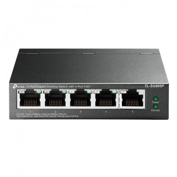 Commutateur réseau TP-Link TL-SG605P - 5 ports Gigabit - Réusiné