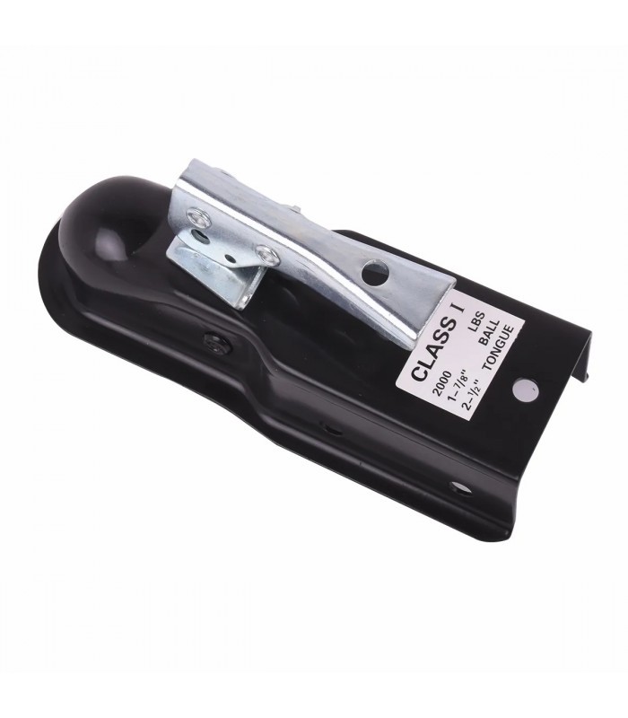 Attelage de remorque 1-7/8 po x 2-1/2 po 2000 lb Noir