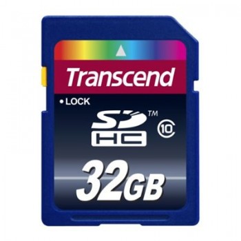 Transcend 32 GB Class 10 SDHC Flash Memory Card