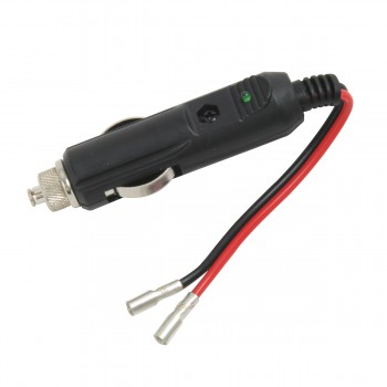 TruckSpec Prise allume-cigare de remplacement à fusible de 12 volts avec fils