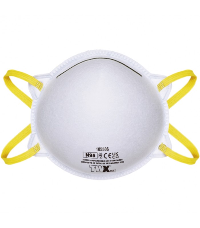 TWXpert Masque anti-poussière 3 plis - Paquet de 2