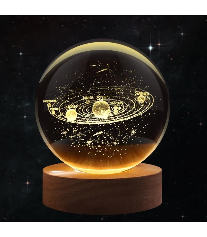 Tzumi Aura LED Solar System Night Light