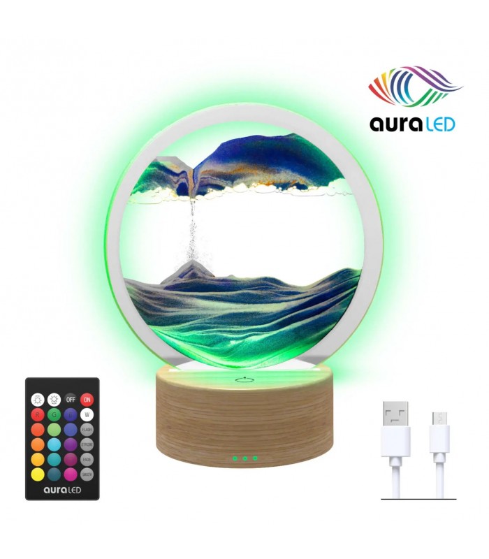 Tzumi AuraLED Liquid Sand Night Light Tzumi AuraLED Liquid Sand Night Light