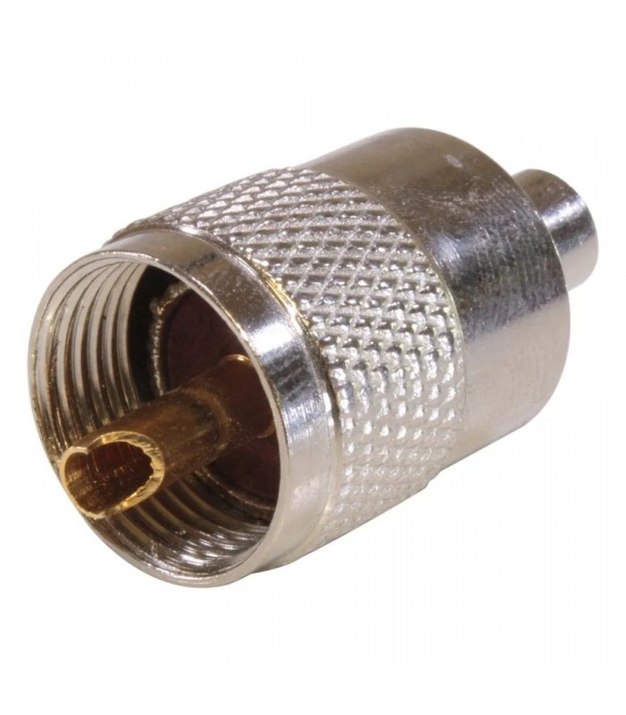 UHF Male Connector PL-259 Screw-On for RG58 Cable