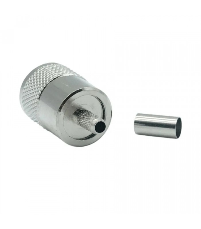 UHF Male Connector PL-259 with Crimp Ring for RG58 Cable
