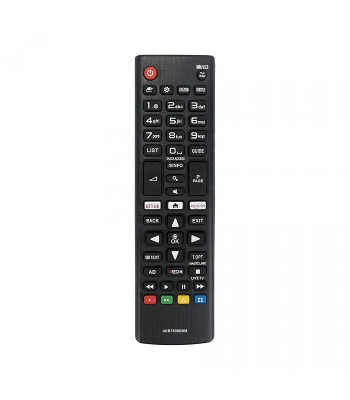 Universal remote control for LG TVs