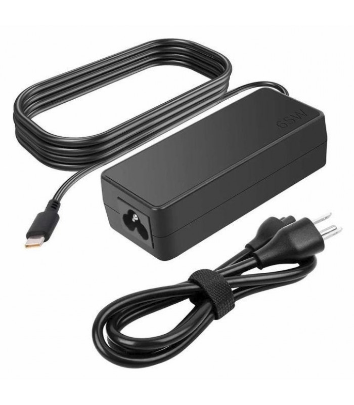 Adaptateur d'alimentation USB-C pour ordinateur portable 65 W - 120 V à 5 V - 3 A Adaptateur d'alimentation USB-C pour ordinateur portable 65 W - 120 V à 5 V - 3 A