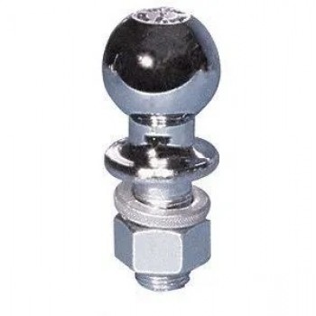 Valley Boule d′attelage en acier massif chromé - 2-5/16 X 1 X 2-1/8 po. - 6000 lbs