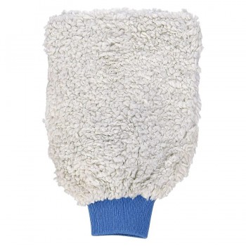 Gant de lavage pour voiture VIKING en coton chenille - 17,8 X 25,4 cm