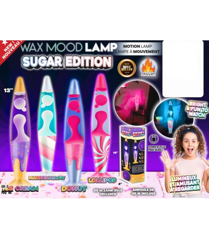 Wax Mood Motion Lamp - Sugar Edition - 13.5 in.