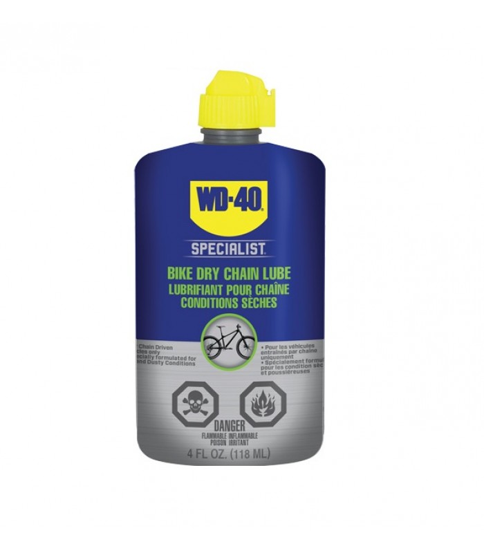 WD-40 Specialist Bike | Dry Chain Lubricant, 118ml