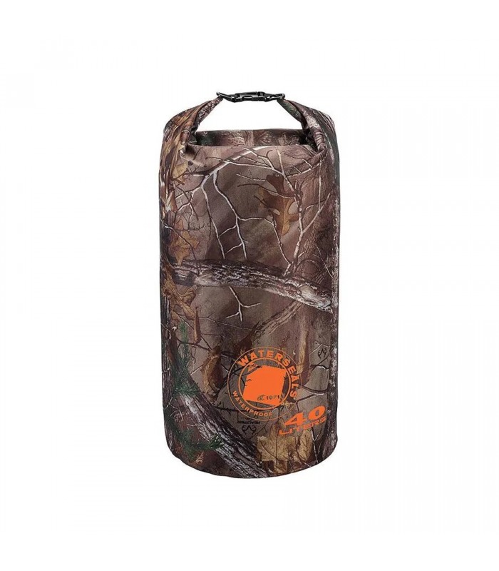 Weather Resistant Roll Top Bag - Camouflage - 40 L