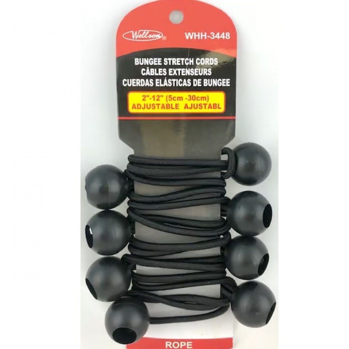 12 Piece Adjustable Stretch Cord Set