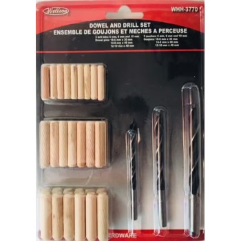 Wellson Ensemble de chevilles et de forets