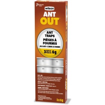 Wilson Pièges à fourmis 6 g - Paquet de 3