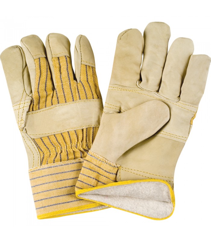Gants d'ajusteur doublés pour l'hiver à paume renforcée, 2X-Grand