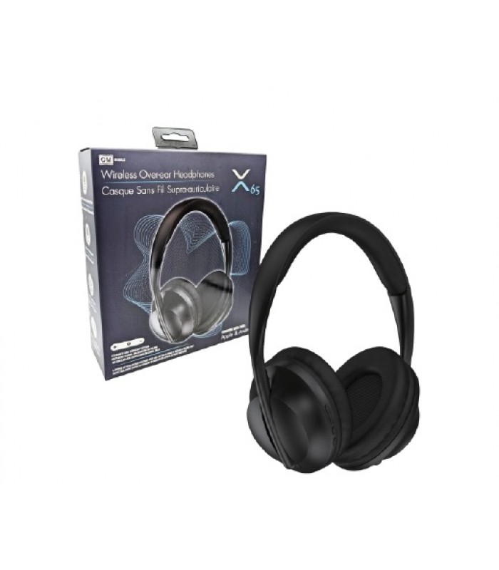 Casque Sans Fils Supra-Auriculaire Bluetooth - Noir