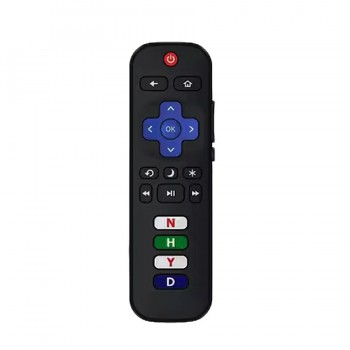 Télécommande de remplacement XTREME pour téléviseurs Roku - Noir