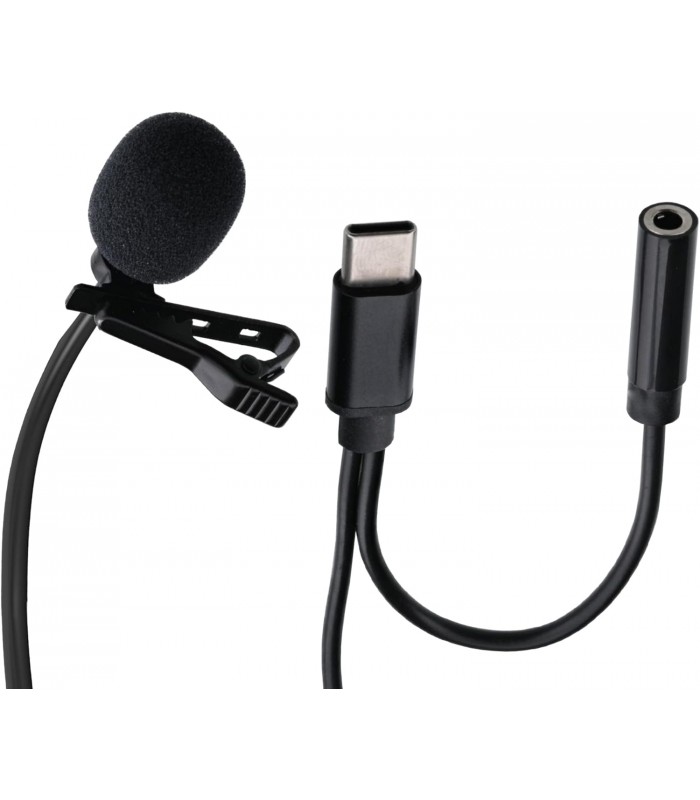 Xtreme Tech Type-C Lavalier Clip-On Microphone