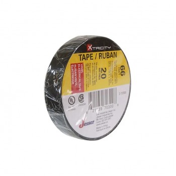 Xtricity 18 mm x 20 m Vinyl Electrical Tape - Black