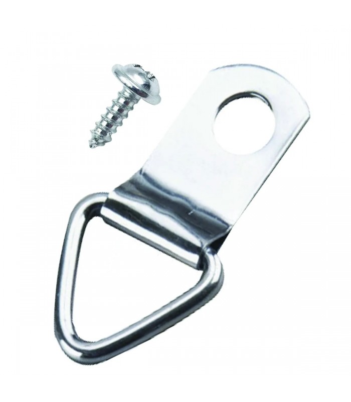 Zinc Eyelet Hanger 20lb - Pack of 6
