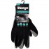 Mirage - Gants Travail Enduit Latex Noir TG