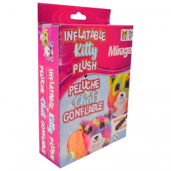 Mirage Chat en peluche gonflable - 23cm