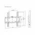 Ason Decor Support mural fixe pour téléviseur de 23 à 42 pouces - 30 kg