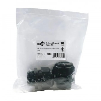 RedLink Presse-étoupe en nylon pour câbles de 18 à 25 mm - IP68 - Paquet de 2