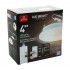 Luminaire encastré DEL GLOBE - 4 po - 9 W - TCC ajustable - Blanc