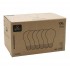 Globe Ampoule incandescente graduelle A19 - 130V - 100W - E26 - Givrée - Pqt de 6 Globe Ampoule incandescente graduelle A19 - 130V - 100W - E26 - Givrée - Pqt de 6