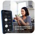 Globe Barre de surtension Wi-Fi à 4 prises et 2 ports USB/USB-C - 300 J - Blanc