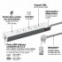 Globe Barre de surtension Wi-Fi à 4 prises et 2 ports USB/USB-C - 300 J - Blanc