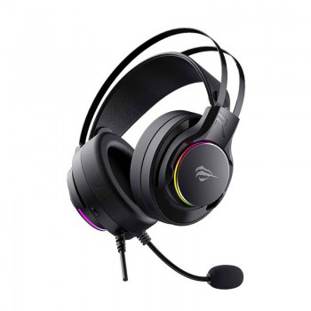 Havit Casque d’écoute de jeu H2007U filaire USB 7.1 avec éclairage RGB et microphone – Noir