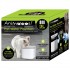 Animooos Fontaine à eau automatique pour animaux avec filtre 3L - 7,1 x 7,1 x 6 po.