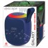 Escape Haut‑parleur sans fil 10W avec projection laser galaxie, radio FM et lumière RVB - BLEU