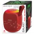 Escape Haut‑parleur sans fil 10W avec projection laser galaxie, radio FM et lumière RVB - Rouge