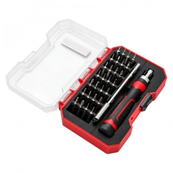 AddTools Ensemble de tournevis à cliquet - 28 embouts de précision - 30 pièces